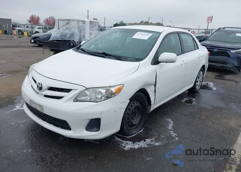 2012 Toyota Corolla Le из США, поврежденный, VIN 2T1BU4EE9CC783676